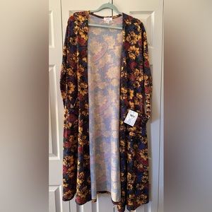 LulaRoe Sarah XL flowers NWT